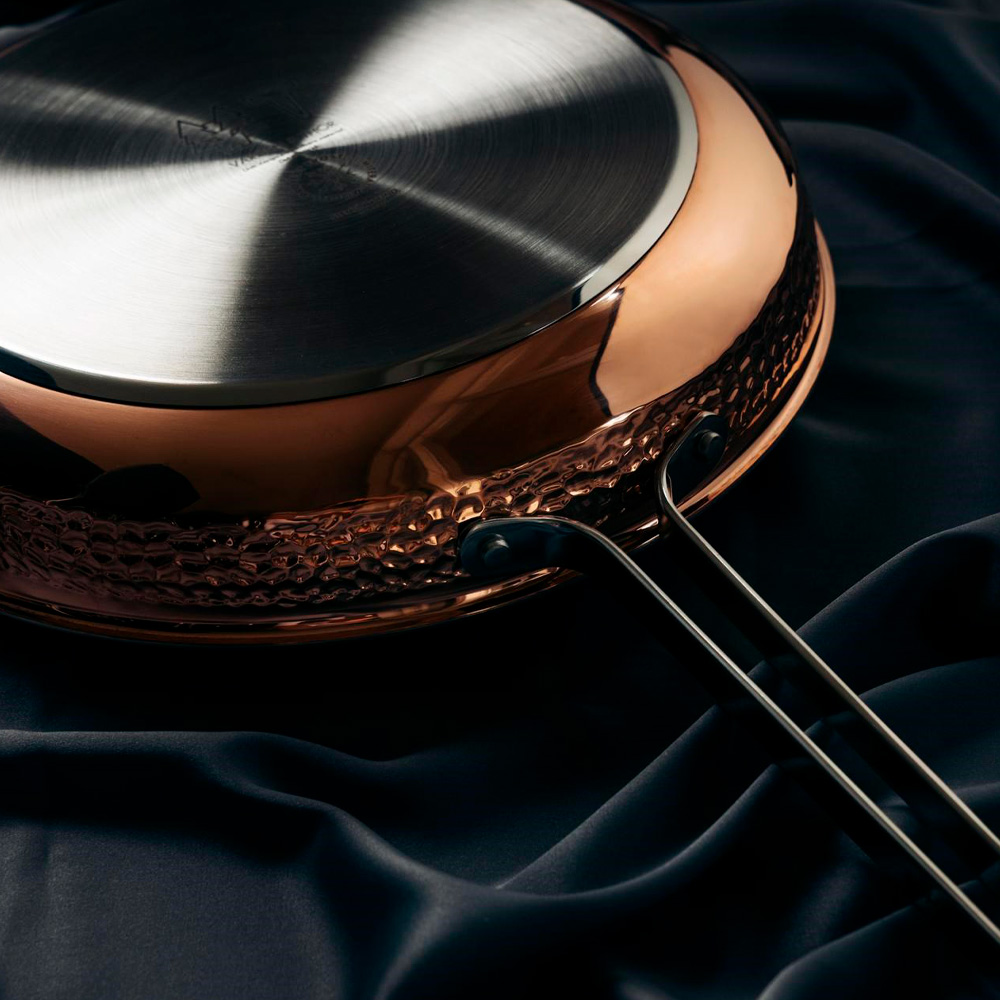 Stekpanna 28 cm i Koppar