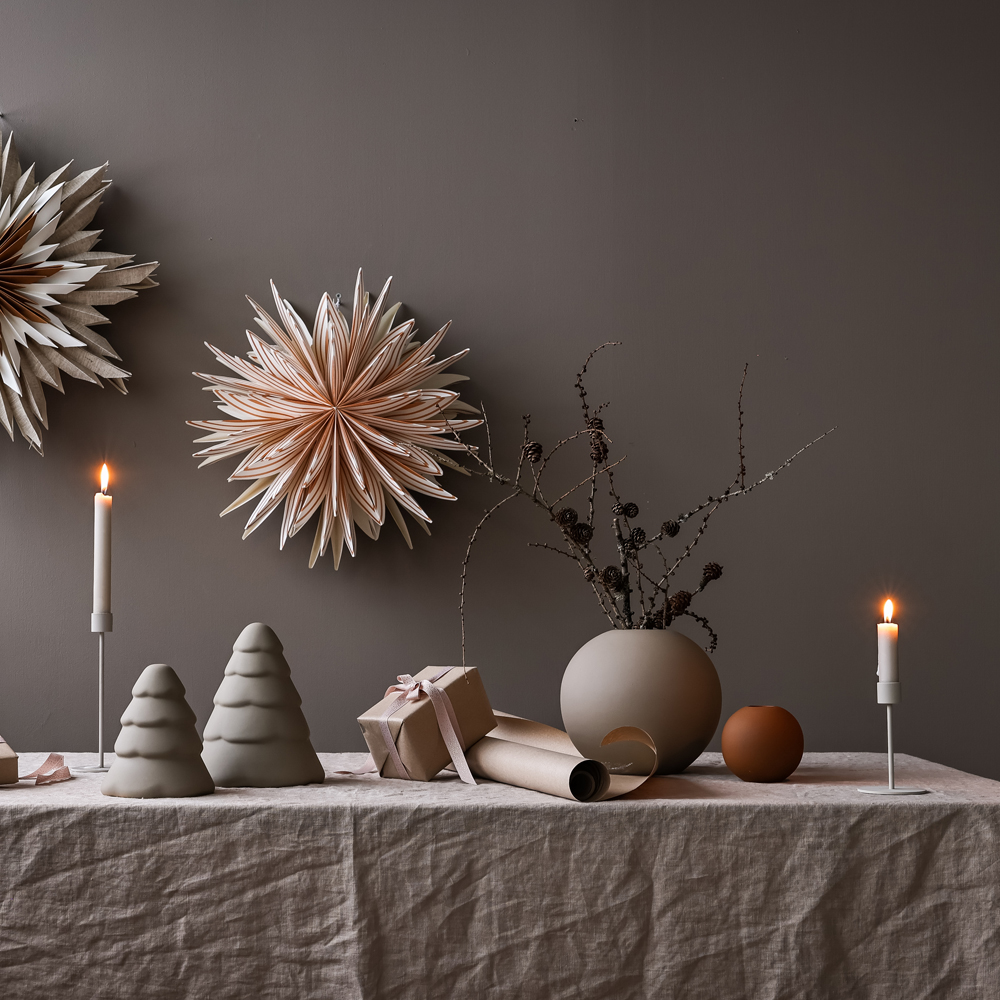 Snowy Julgran 20 cm Sand