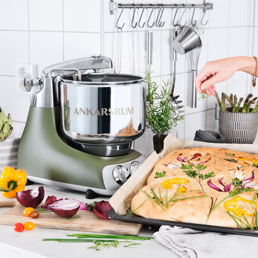 Ankarsrum Assistent Original Köksmaskin Olivgrön