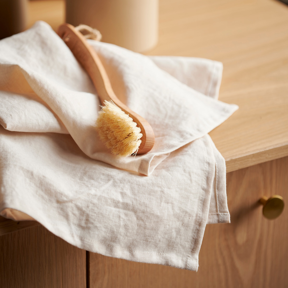 Pure Linen Kökshandduk 50x70 cm Ecru