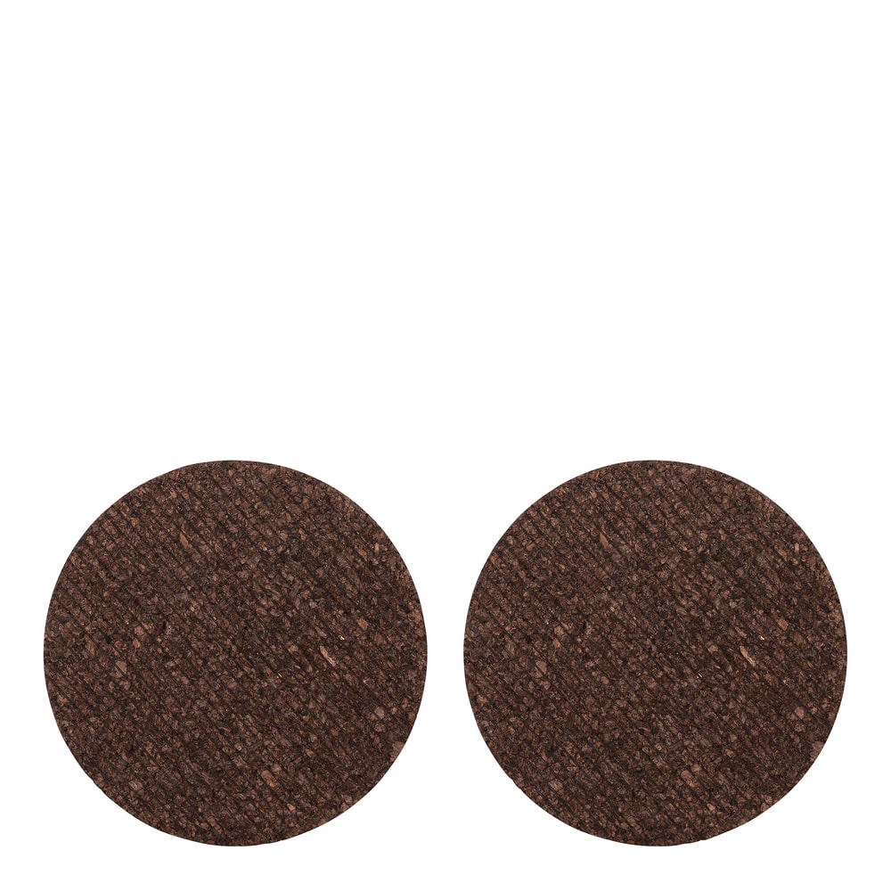Dante Grytunderlägg 20 cm 2-pack Brun