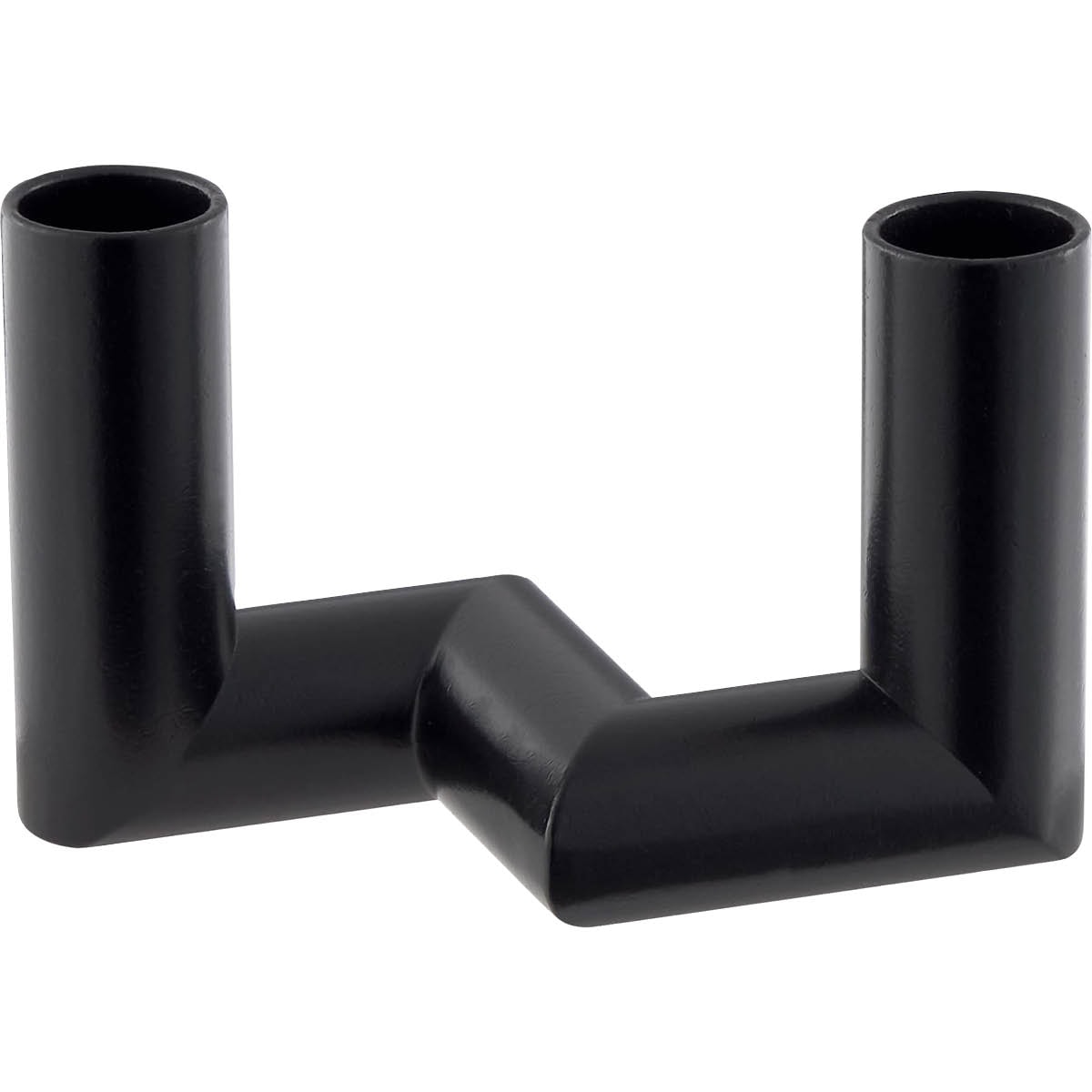 Matrix Ljusstake 2-armad 7,5 cm Svart