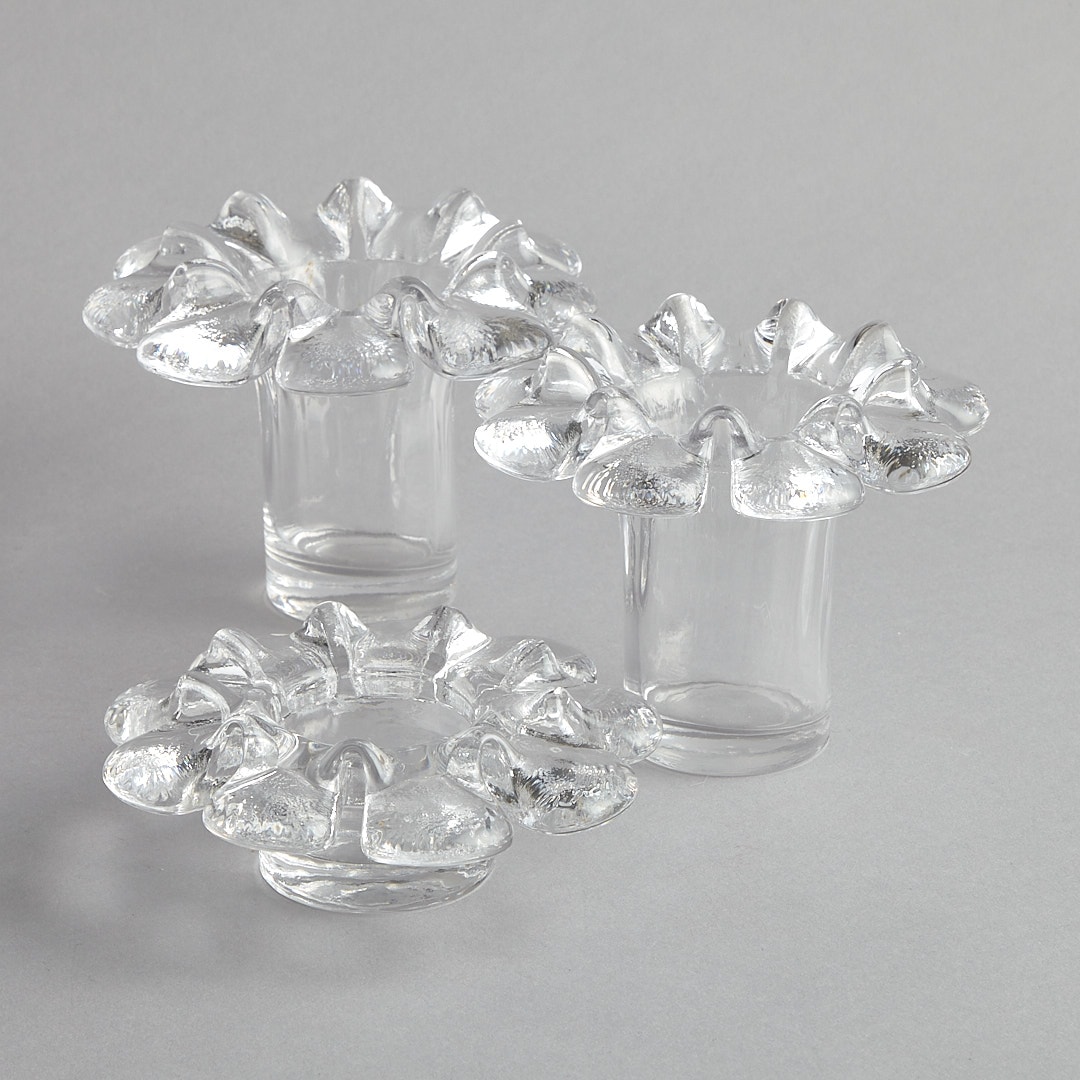 Ljuslyktor "Krinolin" 3 st