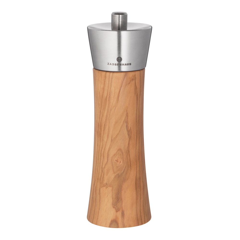 Augsburg Saltkvarn 18 cm Rostfri/Olivträ