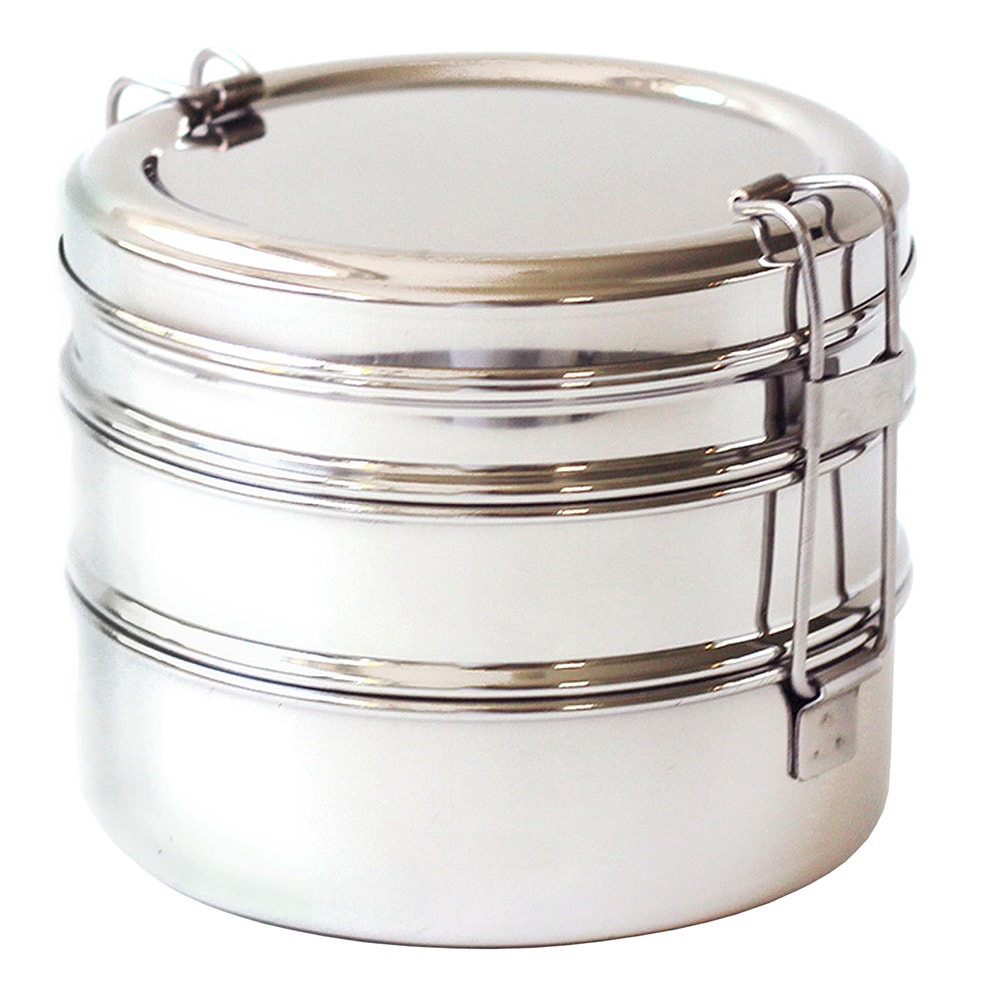 Tri Bento Matlåda tredelad rund