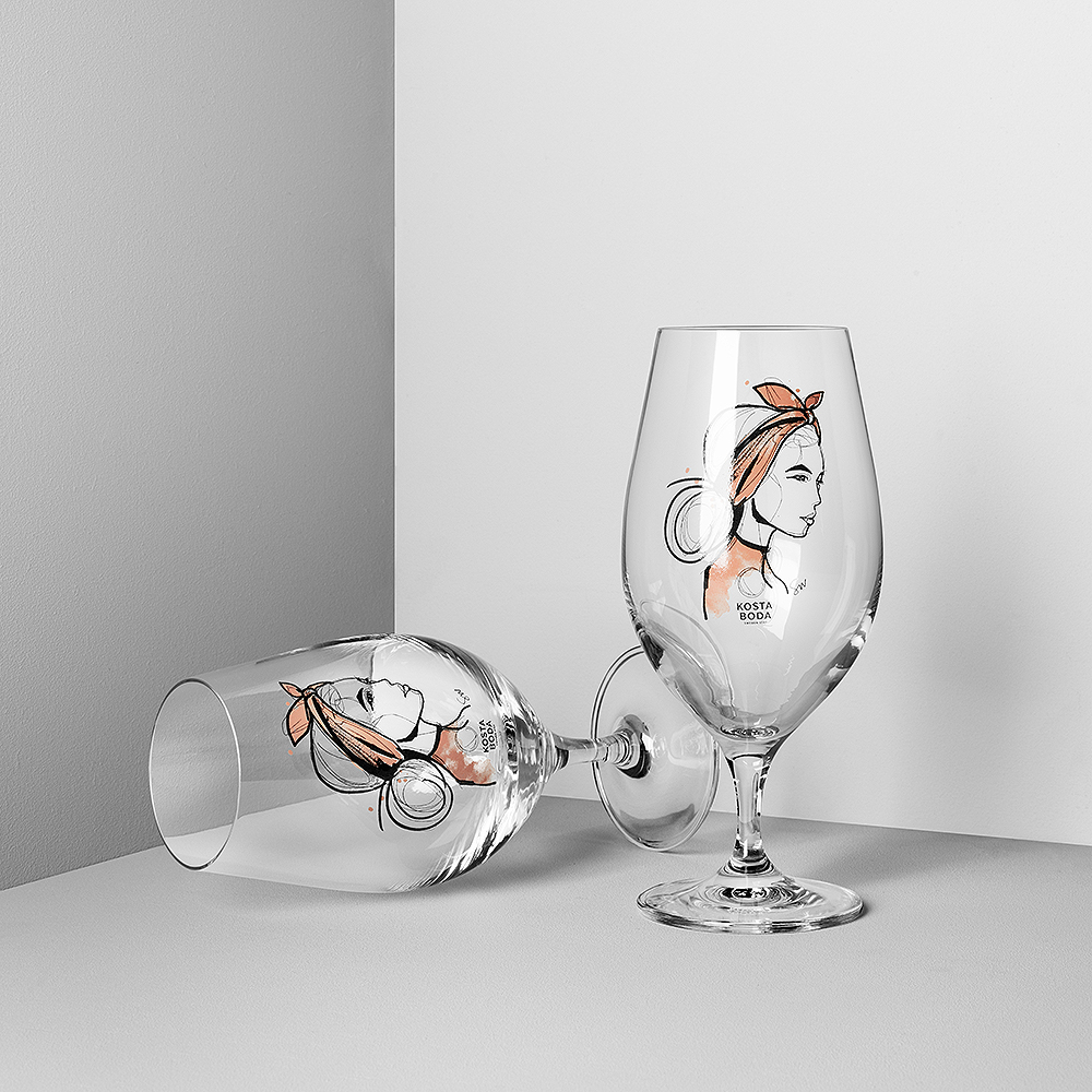 All About You Ölglas 40 cl 2-pack Near You