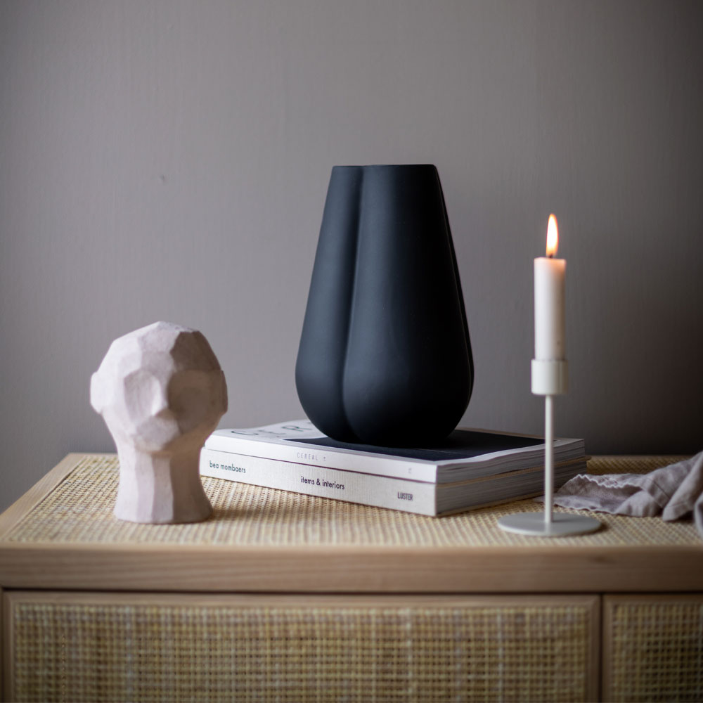 Candlestick Ljusstake 21 cm Sand