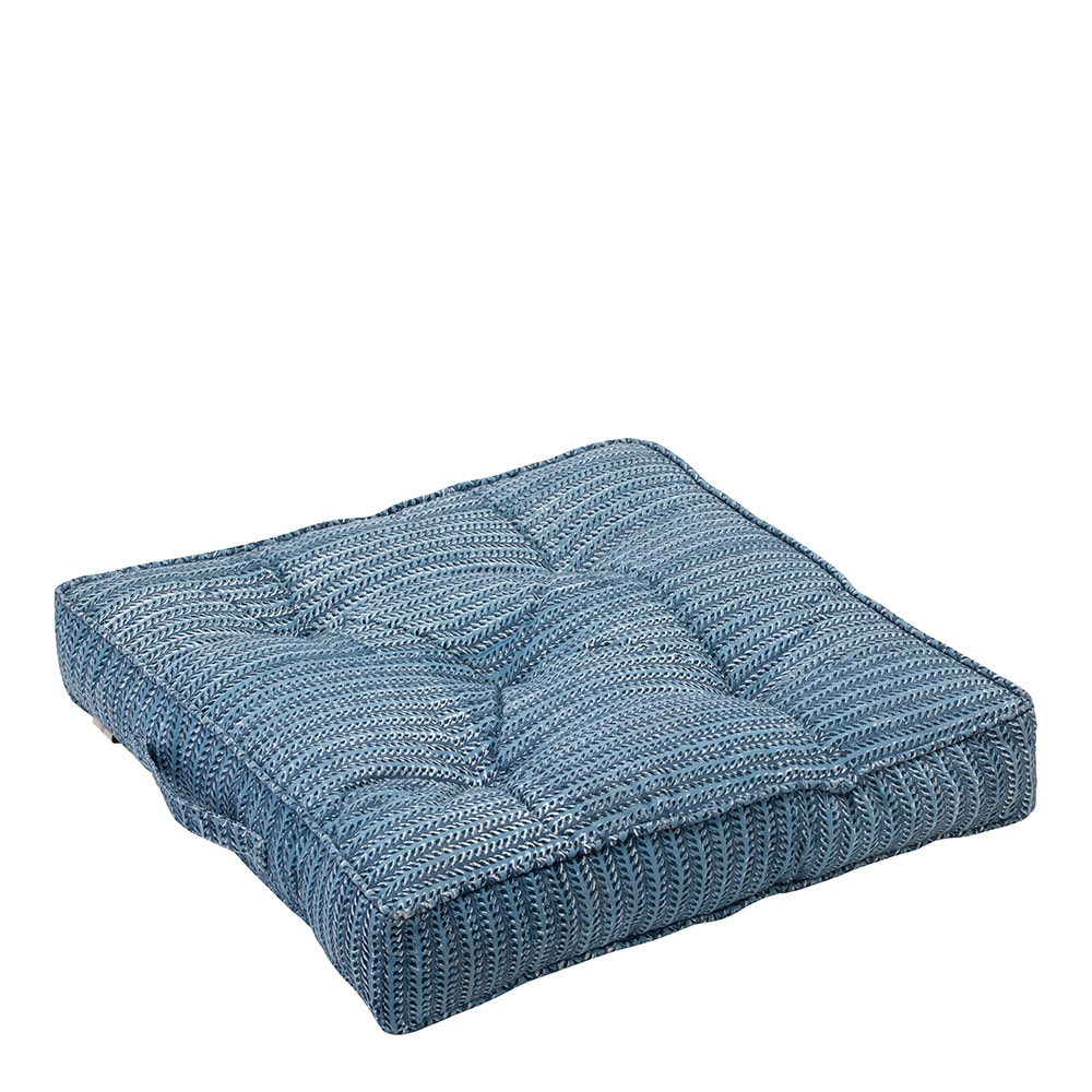 Leaf Sittdyna 50x50 cm Marinblå