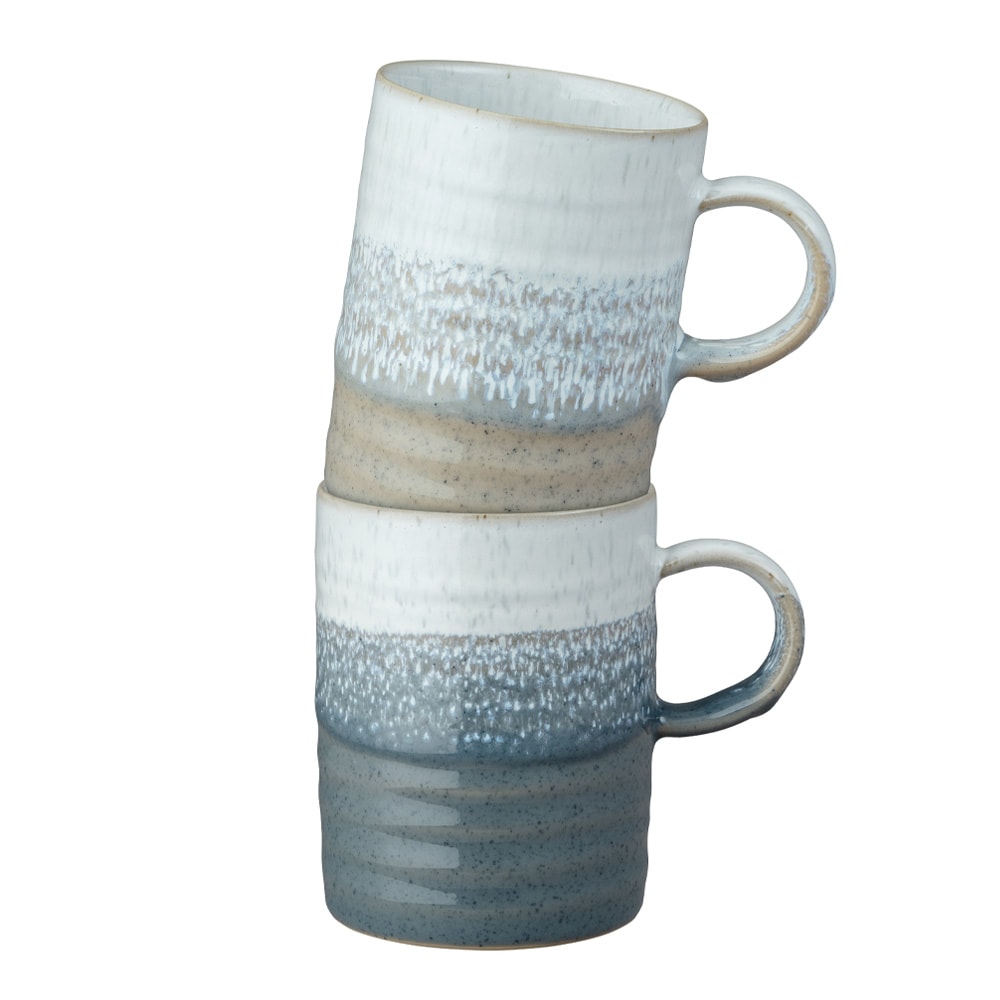 Mugg 40 cl 2-pack Taupe/Slate