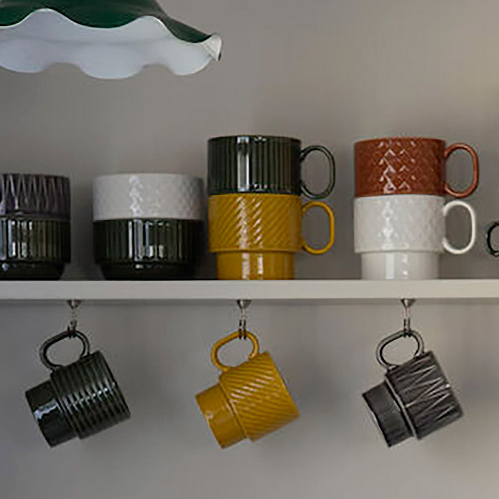 Coffe & More Kaffemugg 25 cl 2-pack Grå