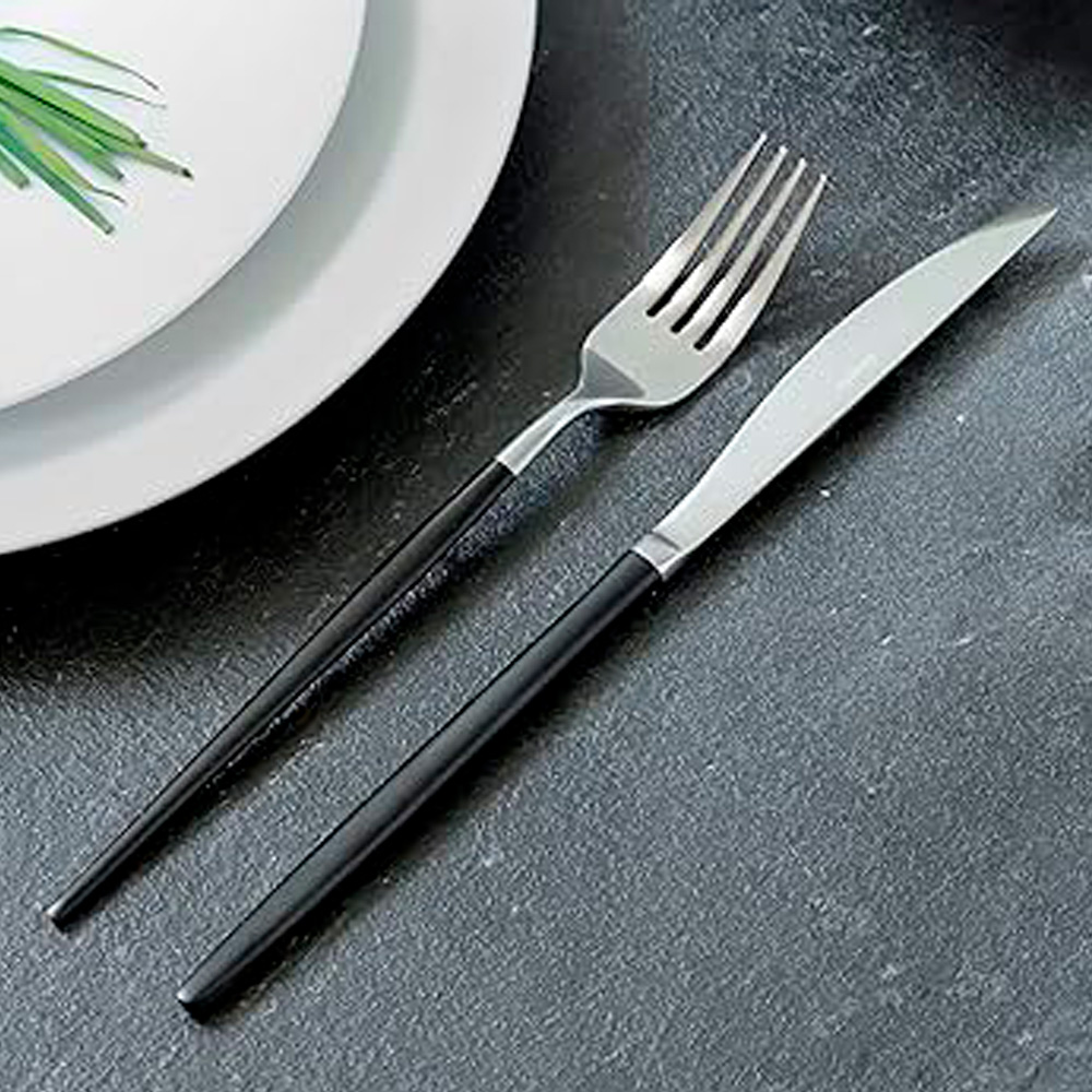 Soprano Bestickset 16 delar Svart