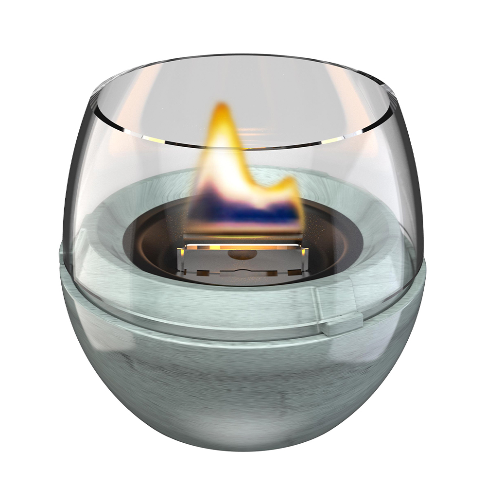 Tulip Lykta 14 cm Grön