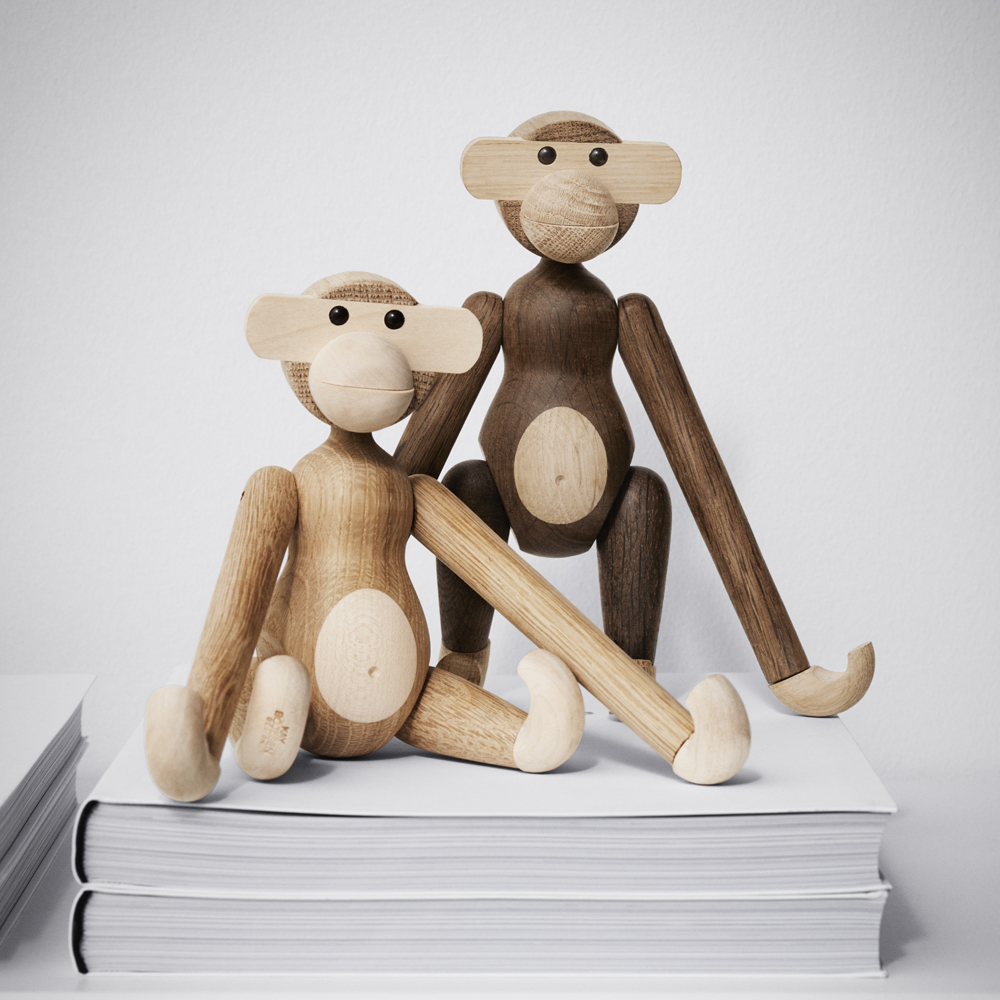 Kay Bojesen Apa liten 20 cm Ek/Lönn