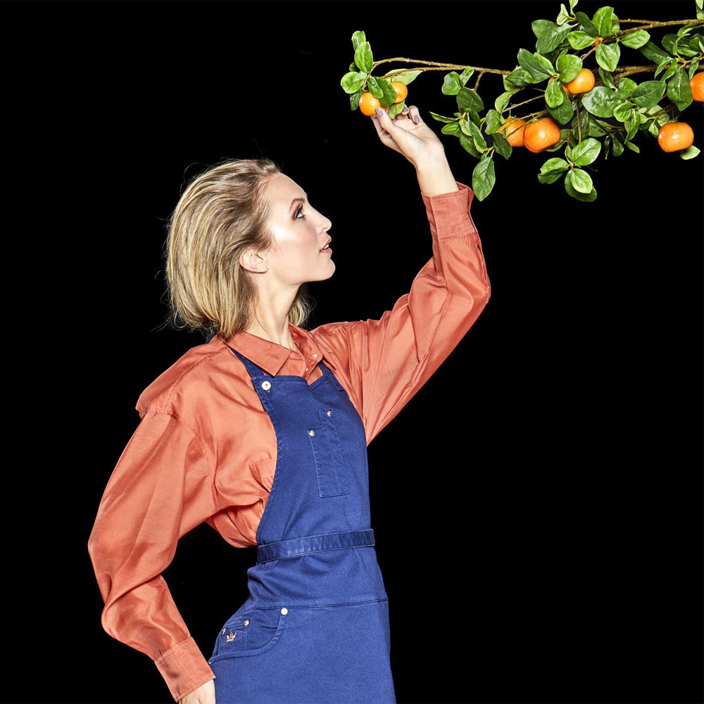 Förkläde Fem Fickor SlimFit Dark Blue