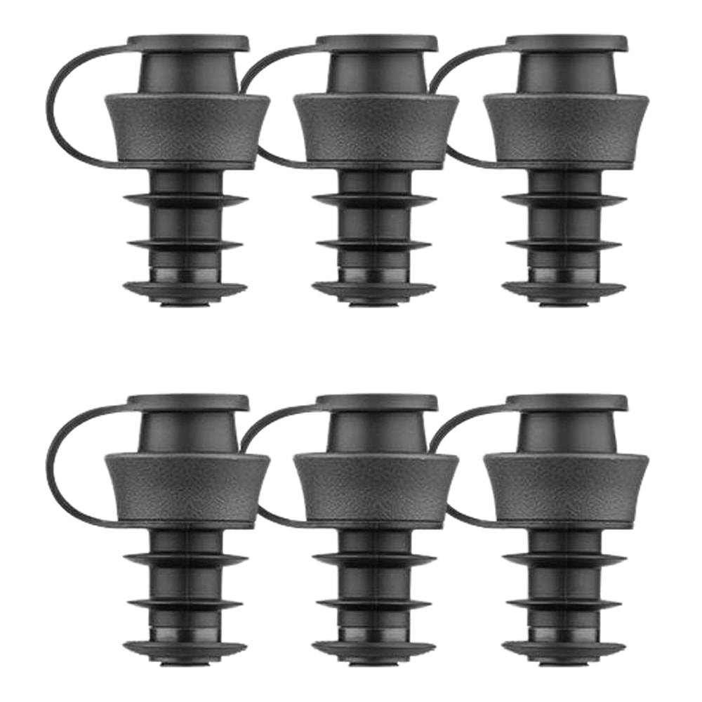 Pivot Förslutare till vinflaska 6-pack Svart