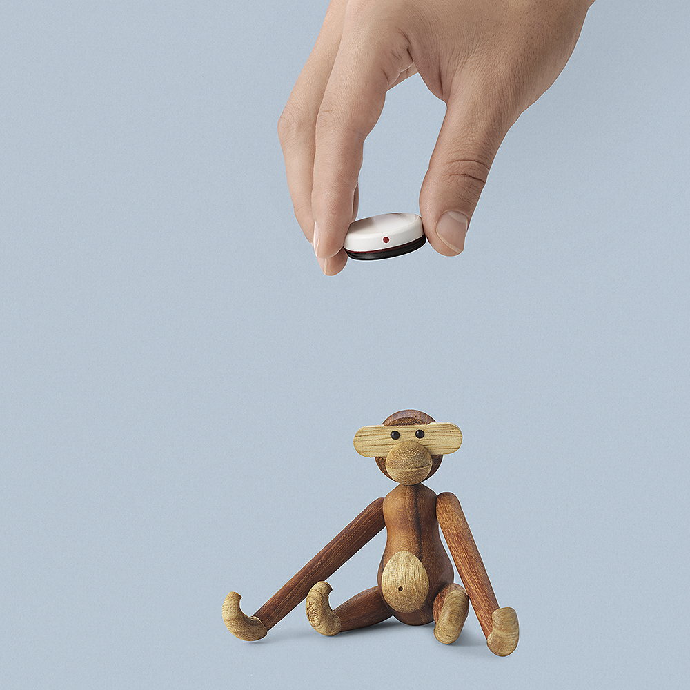 Kay Bojesen Studentmössa till Apa 9,5 cm Röd