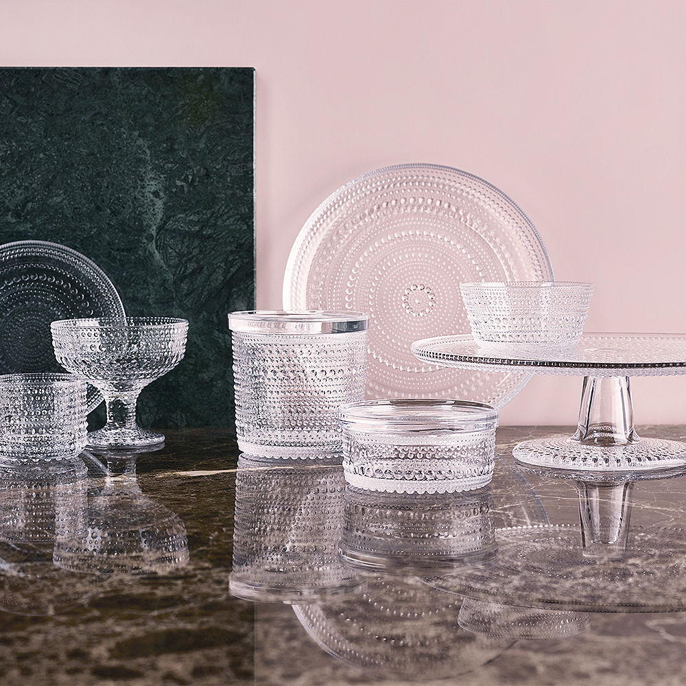 Kastehelmi Tallrik 24,8 cm Klar