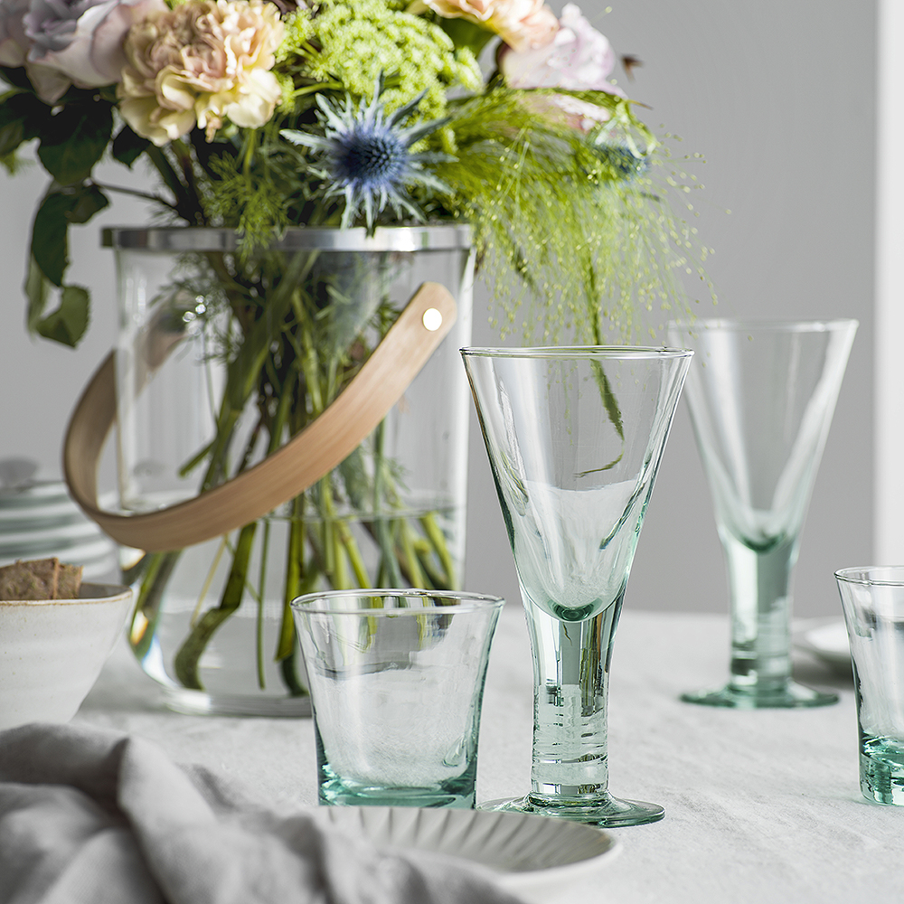 Nature Lykta Glas/Metall 23x18,5 cm