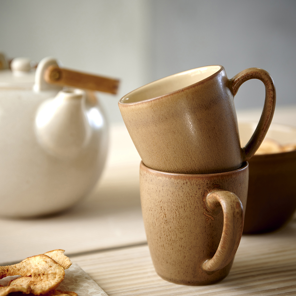 BITZ Mugg 19 cl Wood/Sand