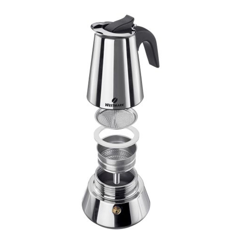 Brasilia Plus Espressomaker 6 koppar