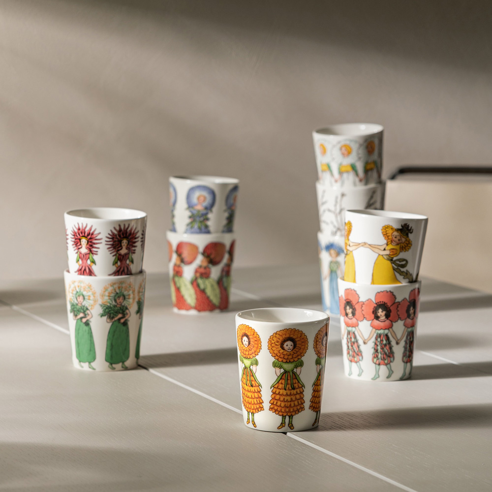 Elsa Beskow Mugg Fru Ringblomma 28 cl