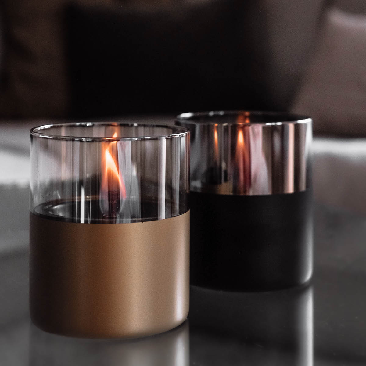 Lilly Lykta 10 cm Koppar