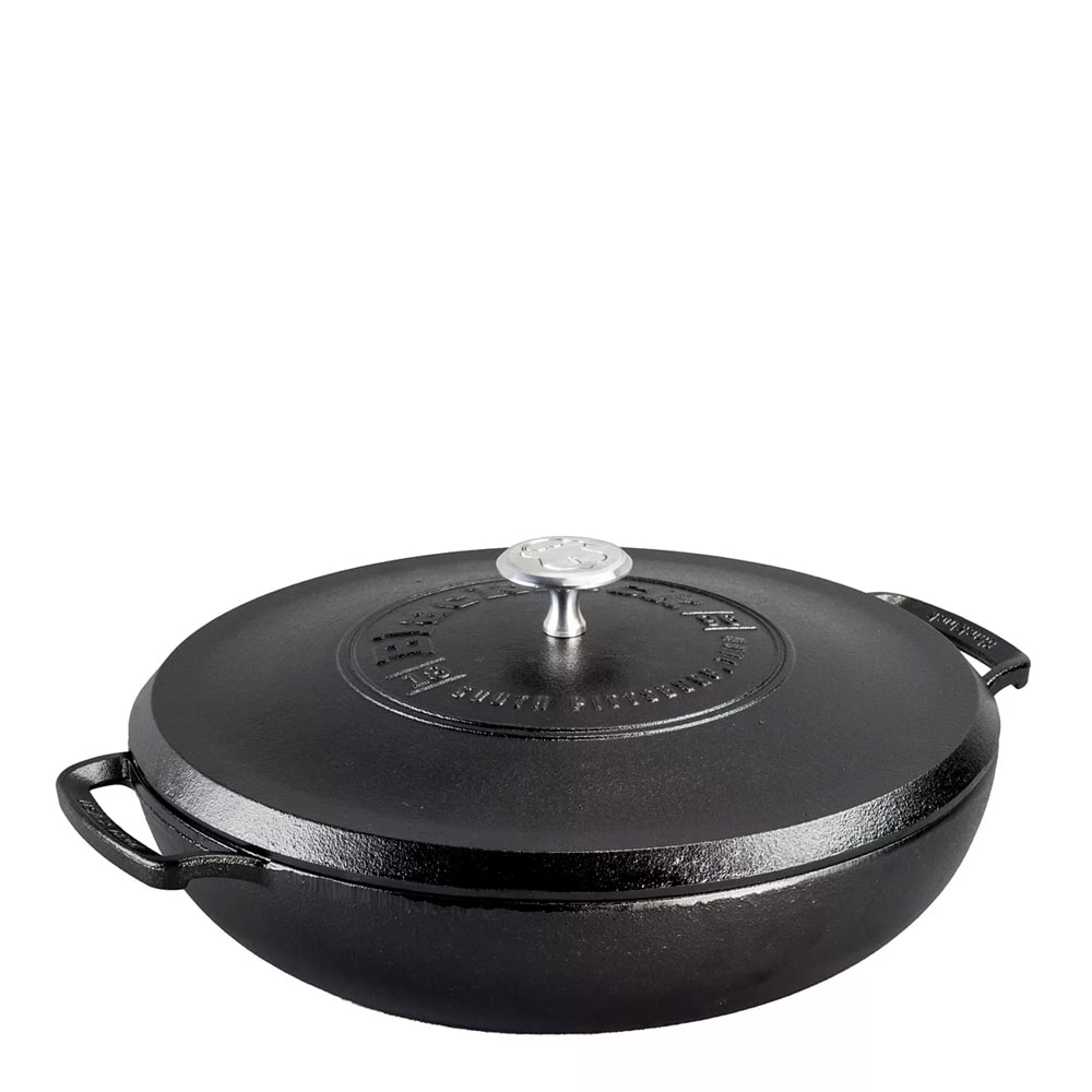 Blacklock Stekpanna i gjutjärn med lock