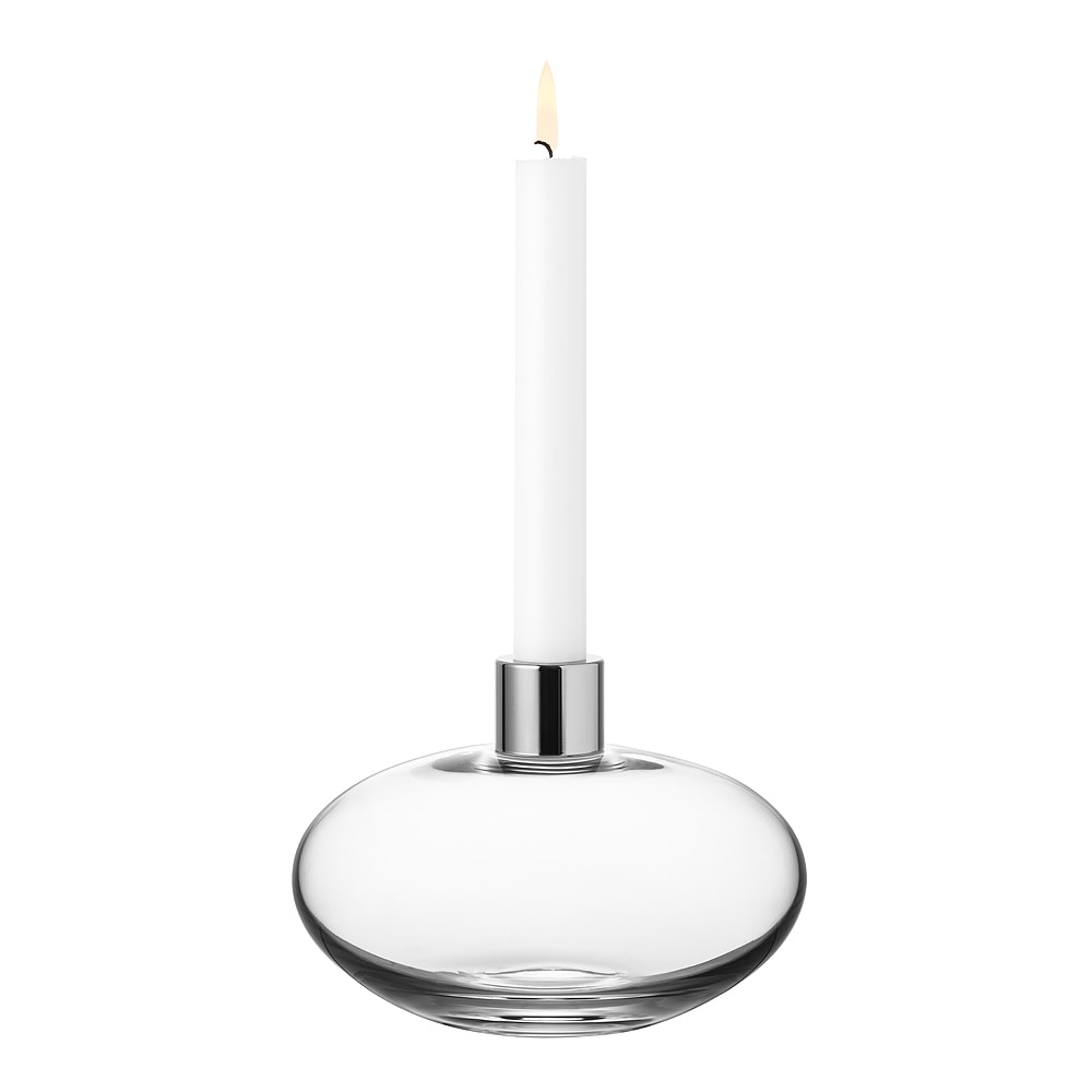 Ljusstake 16,6 cm Klar