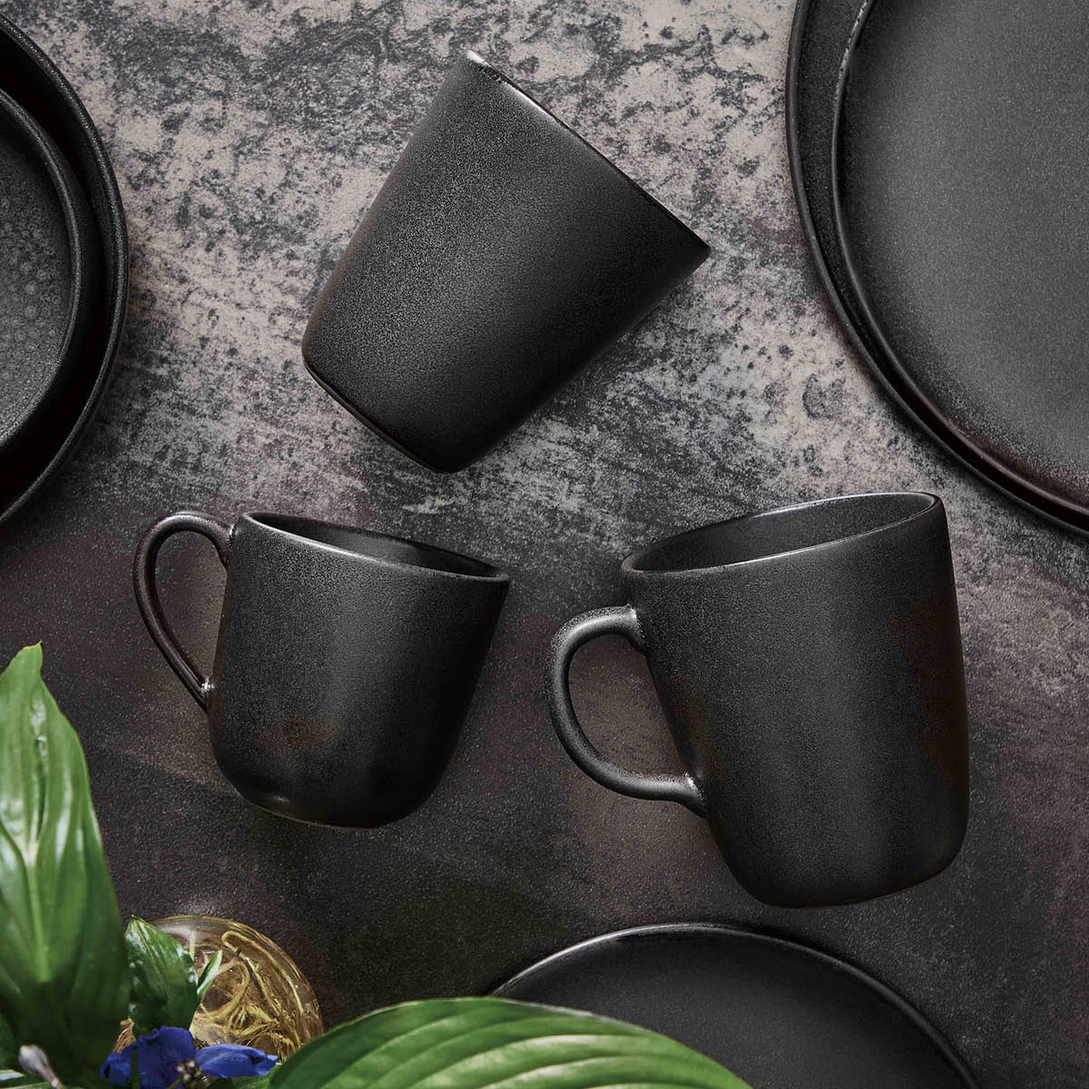 Raw Mugg  35 cl Titanium Black