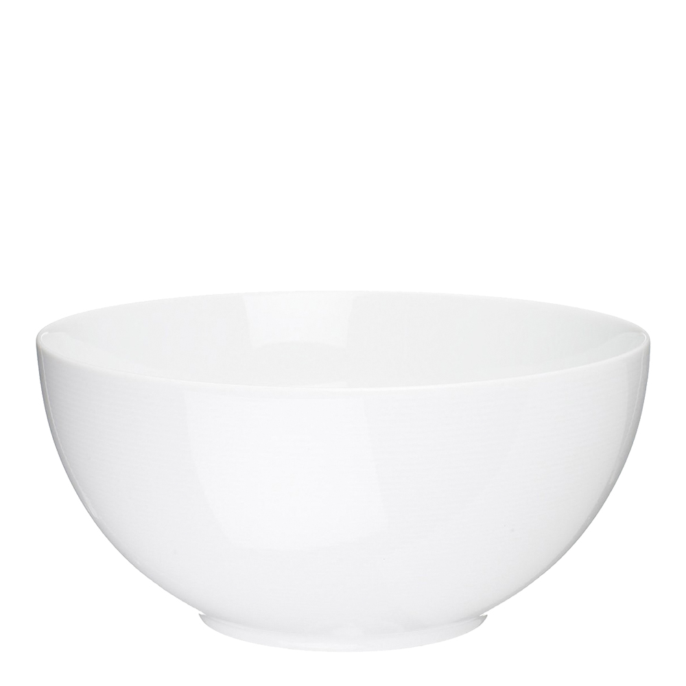 Skål låg 23 cm Vit