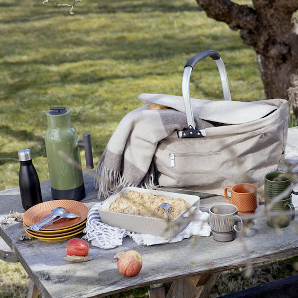 Wool Pläd Merinoull 170x130 cm Beige