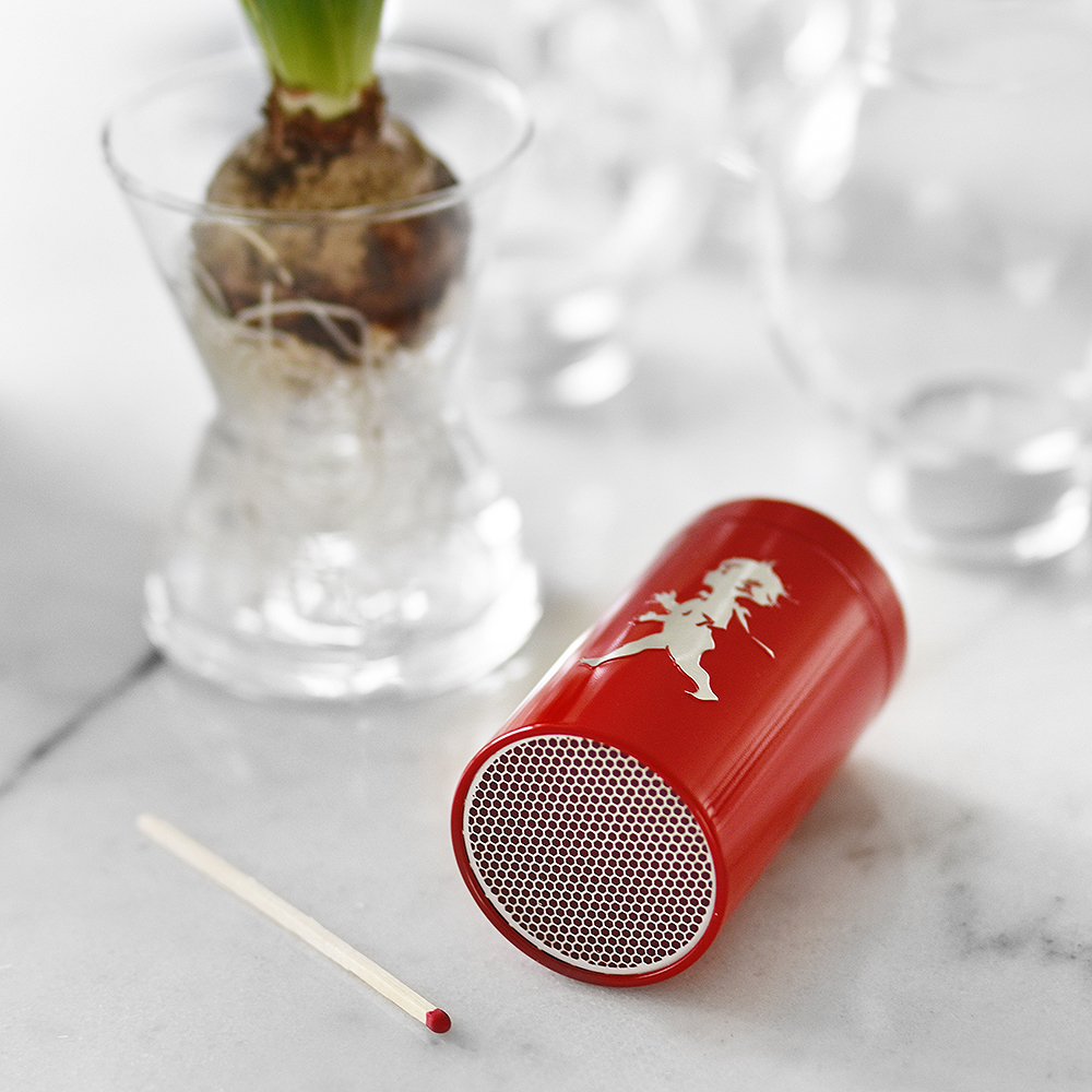 Tändsticksrör 10 cm Röd