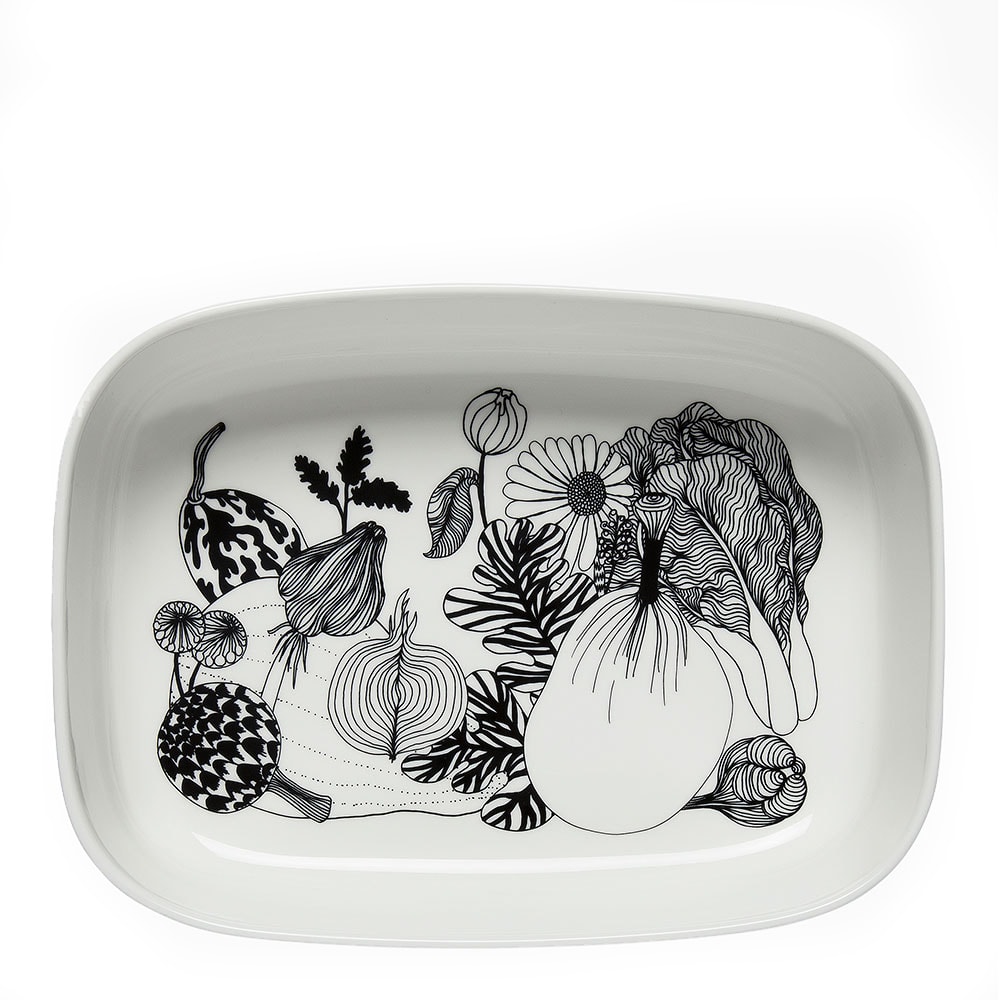 Oiva/ Siirtolapuutarha Serveringsfat 20,5x28 cm