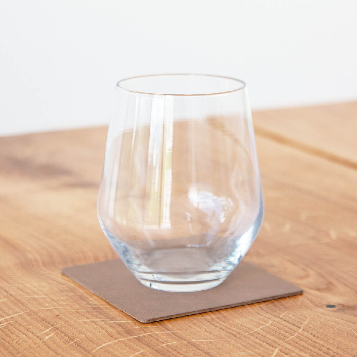 Square Glasunderlägg 10x10 cm Brown