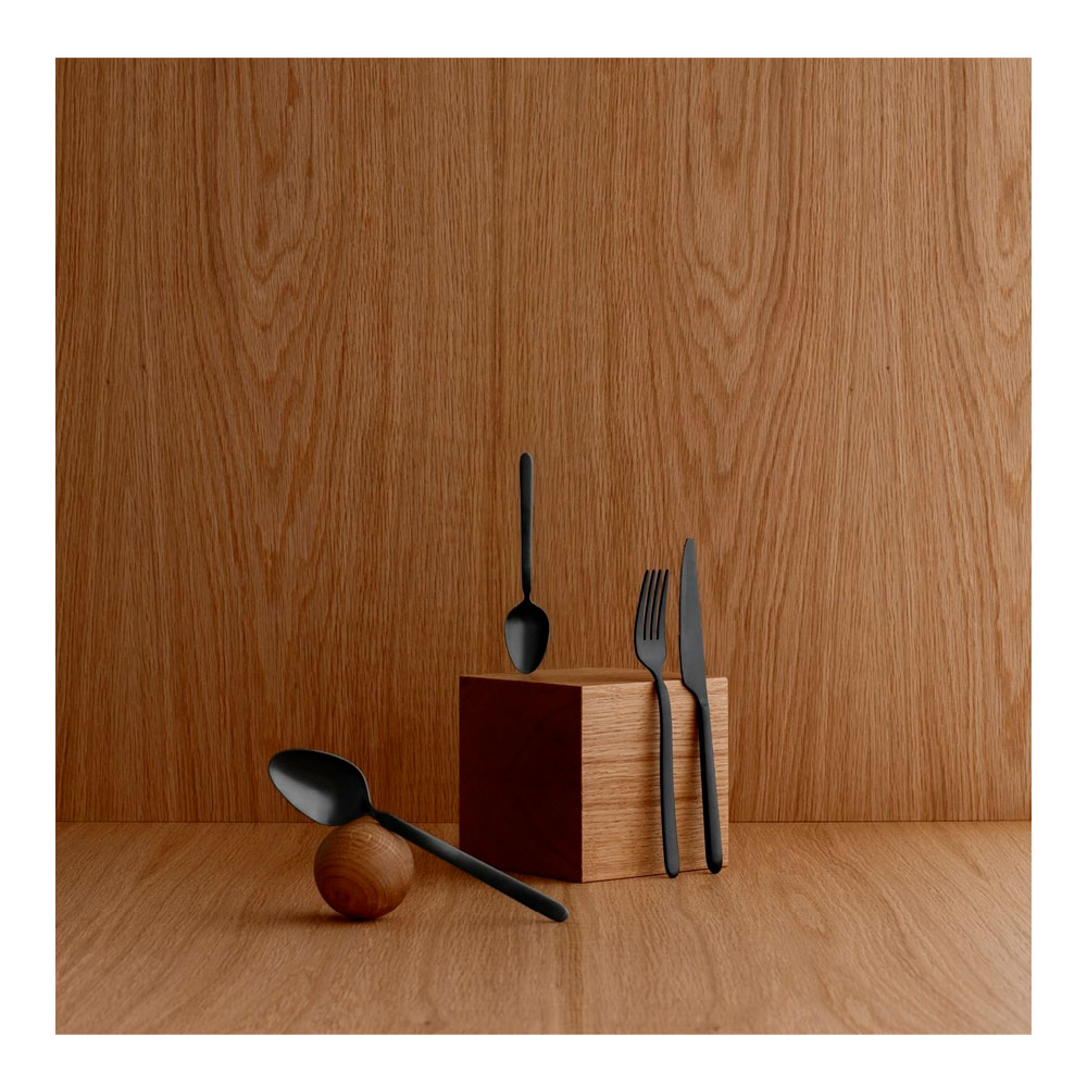 Stella Bestickset 16 delar Svart