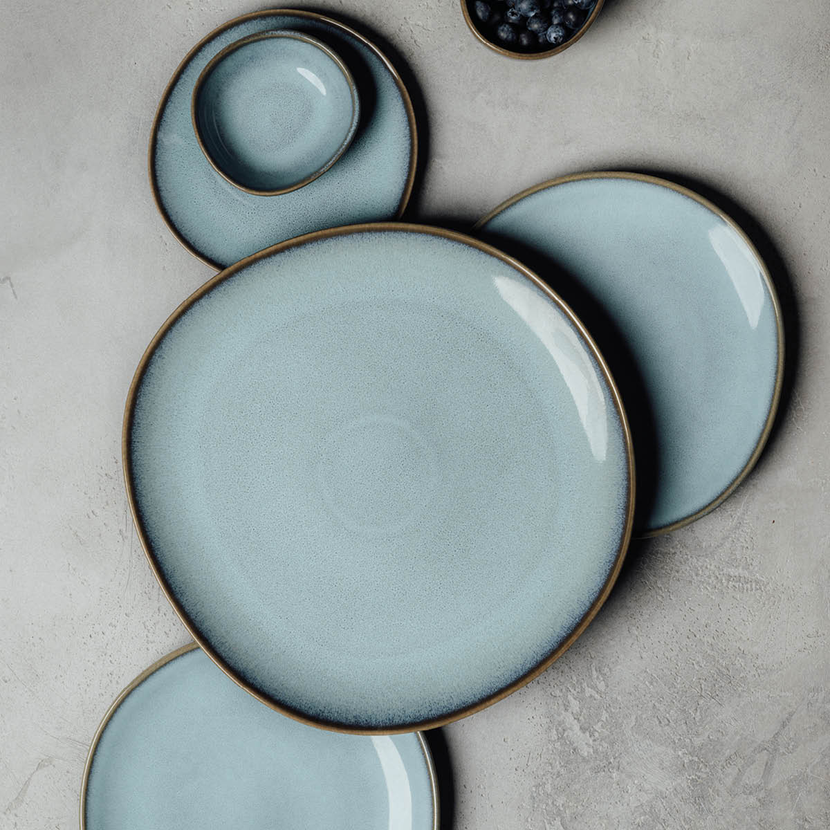 Lave glace Tallrik 23,5 cm