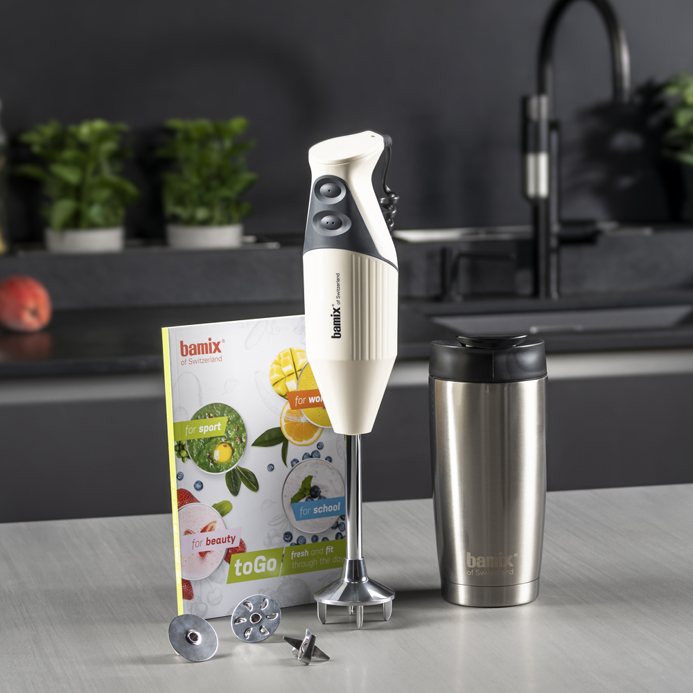 Bamix Stavmixer ToGo 200 w D Gräddvit