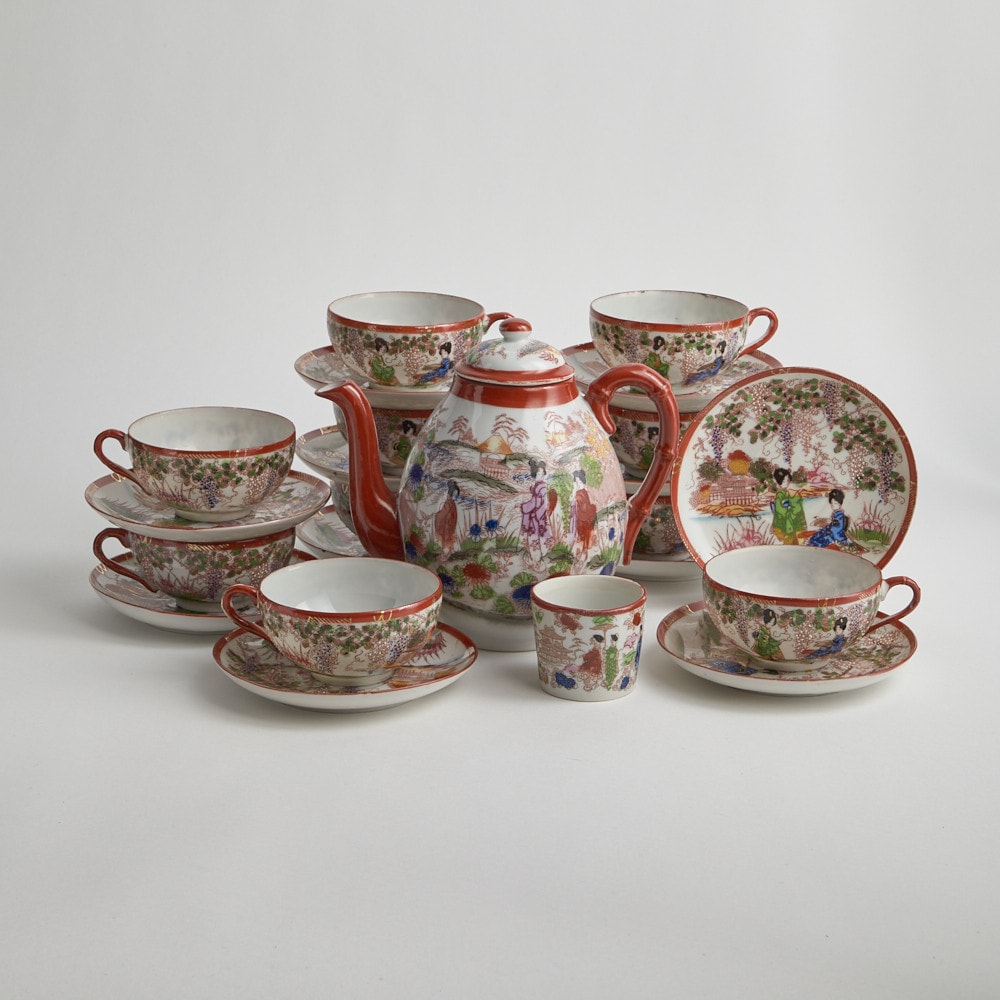 Kinesisk Teservis 23 delar