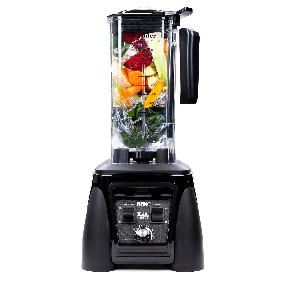 High Speed Blender X 4,0 Turbo 2380 W Svart