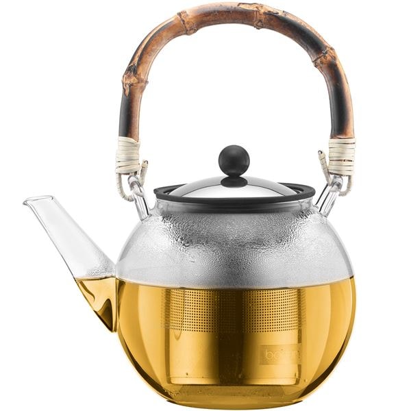 Assam Tekanna med Stålfilter 1L