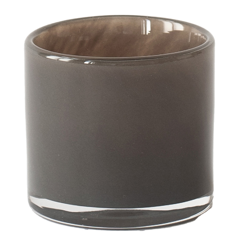 Lyric ljuslykta 8x8 cm Taupe