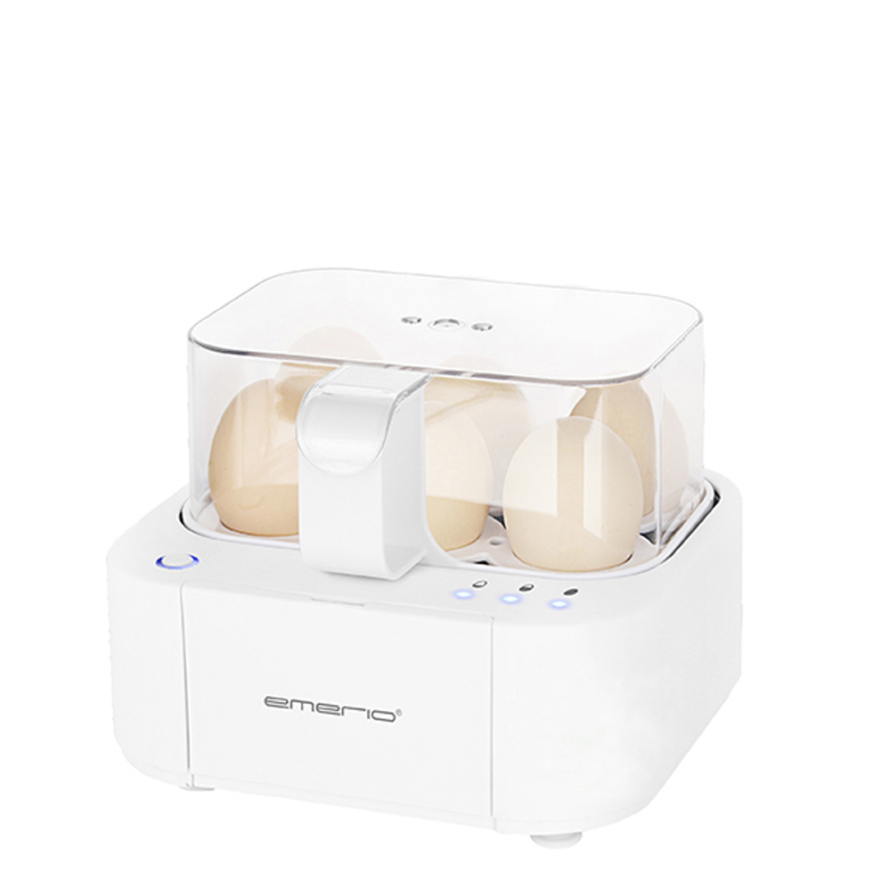 Talande Äggkokare 6 ägg Vit