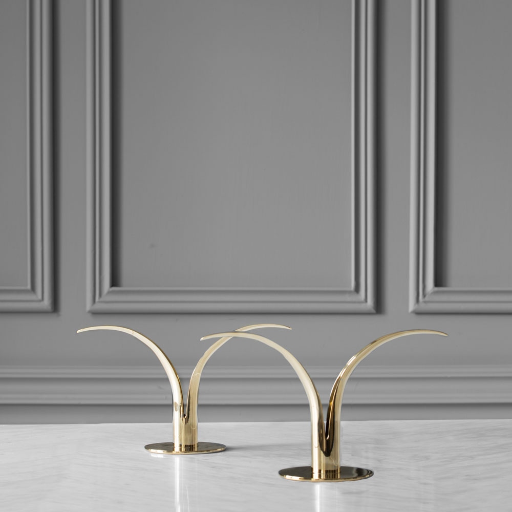 Ljusstake Liljan 12,5 cm Mässing