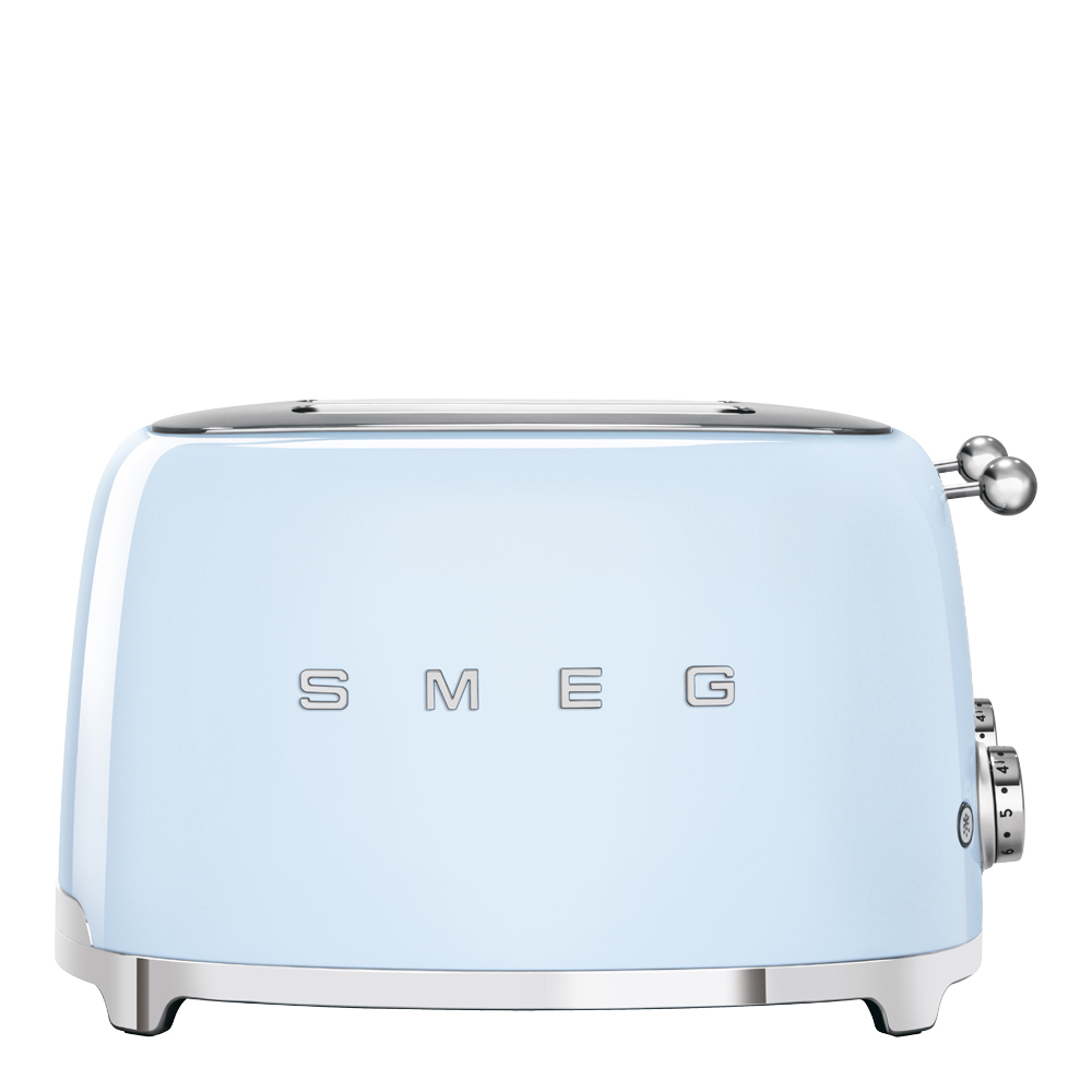 Smeg 50's style Brödrost 4 skivor kvadrat Blå