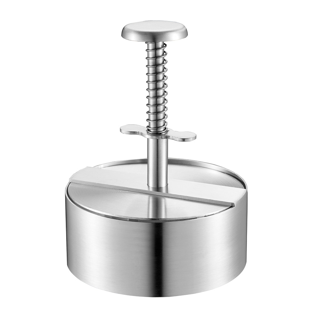 Hamburgarpress 11 cm rostrfritt stål