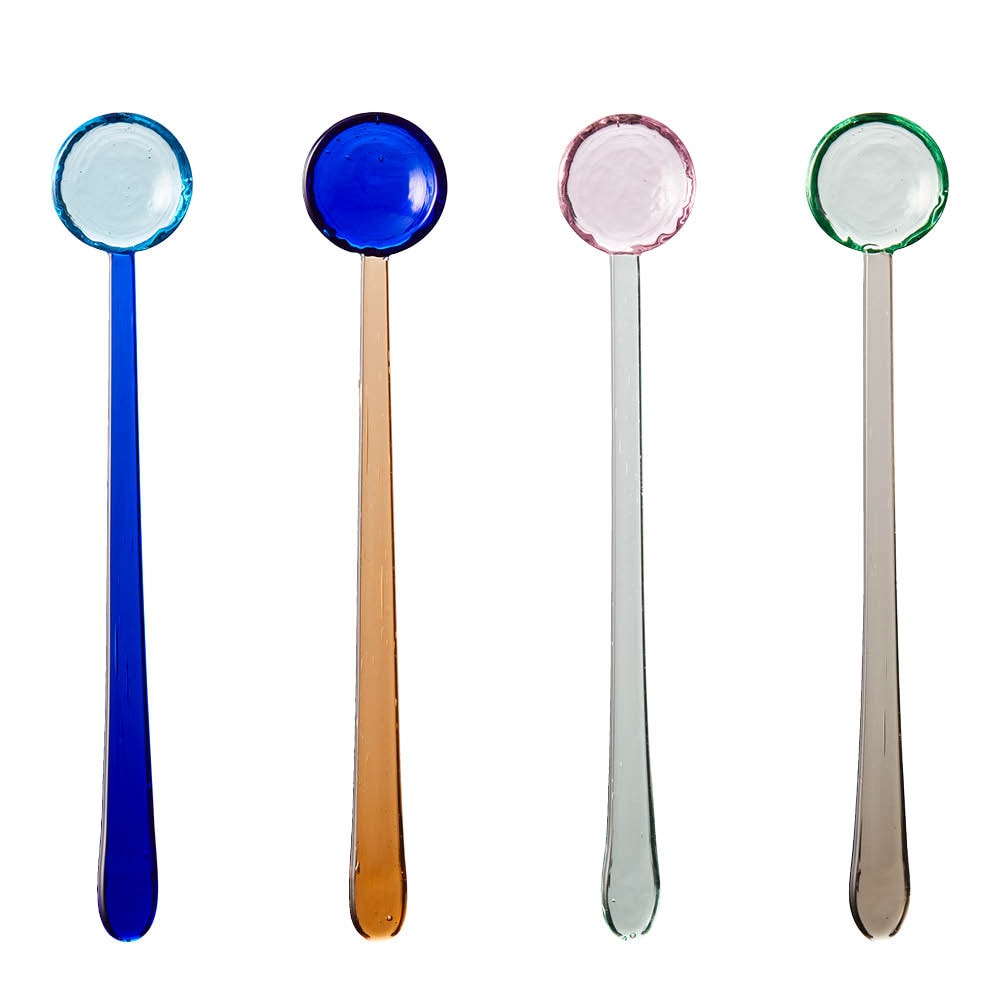 Torino Glasskedar 18 cm 4-pack Flerfärgad