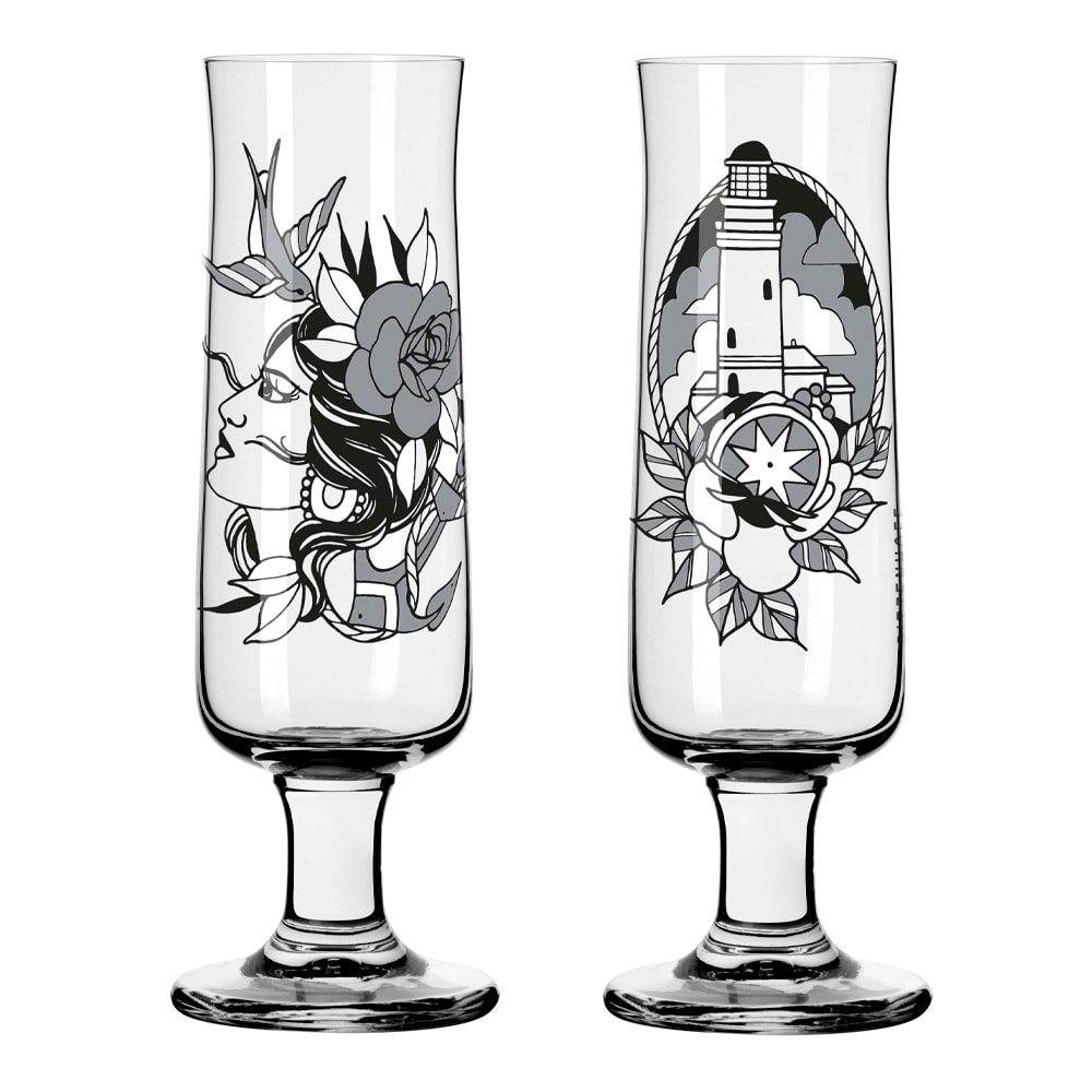 Ritzenhoff Ölglas 39 cl 2-pack Tattoo