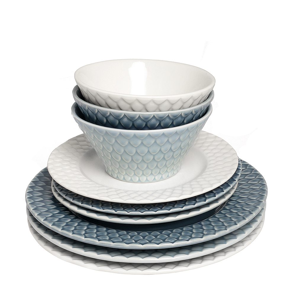 Harmony Serveringsfat rund 40 cm Vit