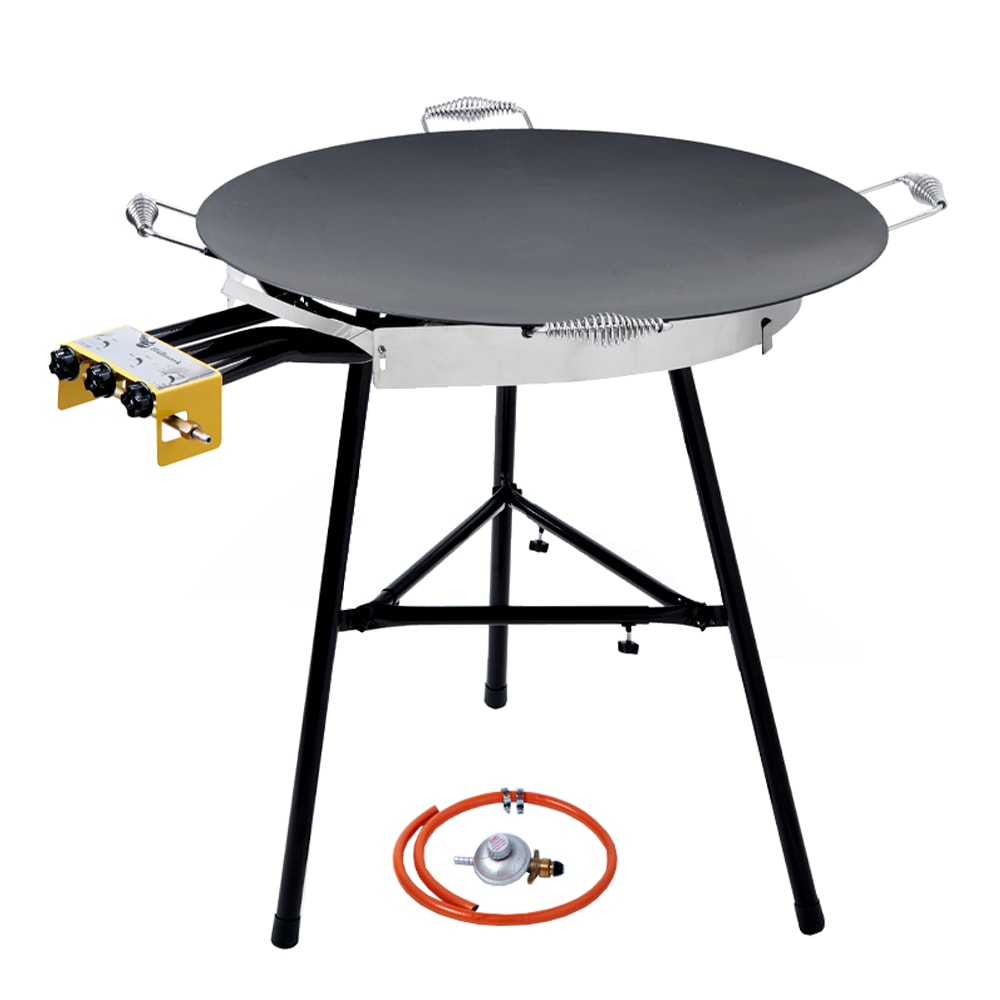 Set, Stekhäll 78 cm+Gasolbrännare+Regulatorset