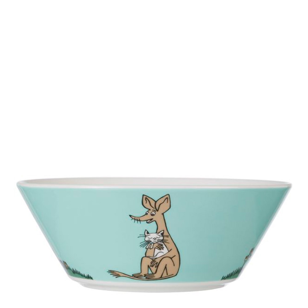 Mumin Skål 15 cm Sniff Grön